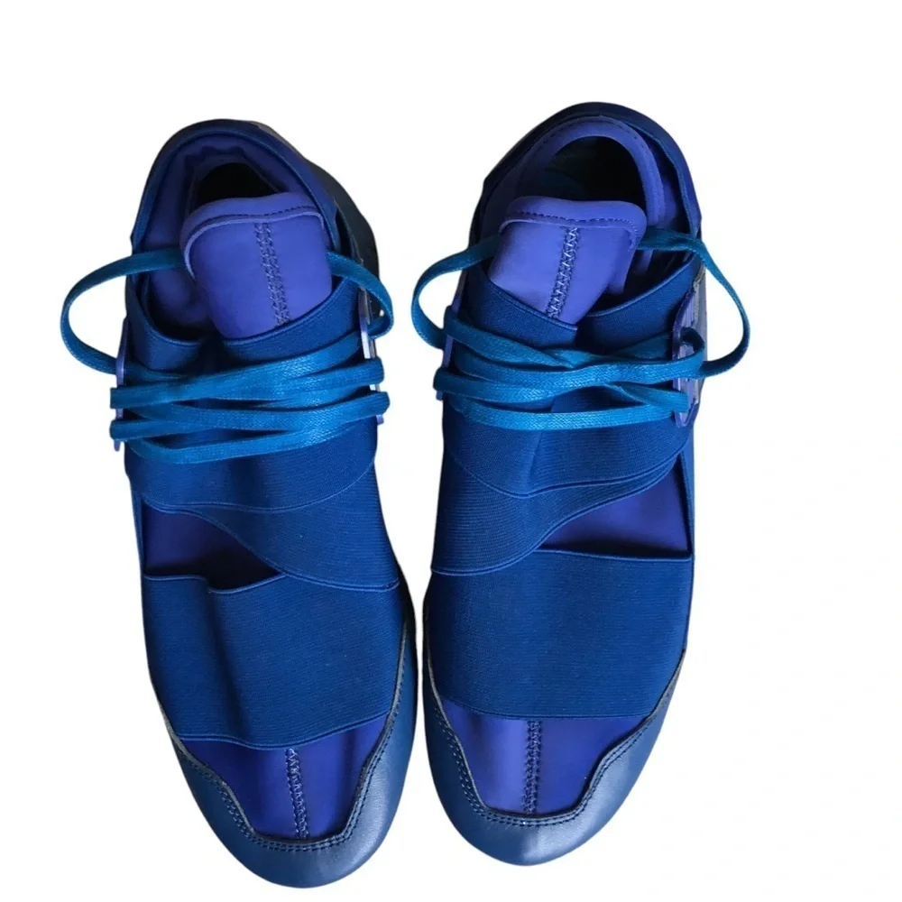 Y-3 Qasa High Yohji Yamamoto Blue Sneakers Mens 5.5